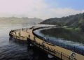 苗栗明德水庫南岸環湖步道建置工程開工 完工可騎乘至黃屋伙屋及海棠島
