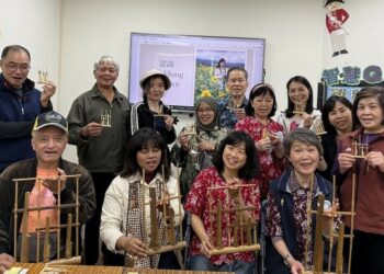 慶祝印尼音樂節~花蓮「印尼共學團」向基隆新住民推廣多元文化