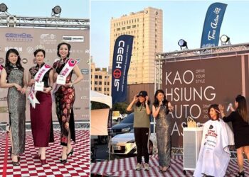 高雄移動時尚週登場 旗袍×香氛髮型秀演繹東方美學