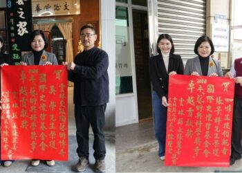 交趾陶大師吳榮、咖啡達人張景科獲國際史懷哲基金會卓越貢獻獎  張麗善親貼紅榜與國人分享榮耀