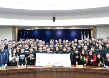 接見HBL北市四強學校 蔣萬安宣布頒發420萬元勉勵選手與教練團