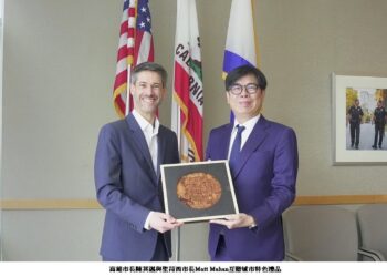 陳其邁率團訪聖荷西市長Mahan、史丹佛大學 「矽谷經驗」助力高雄推動AI與智慧城市合作