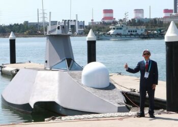 台船公司發表「魔鬼魚」無人船 強調不對稱作戰優勢