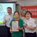 移民署志工通譯教育訓練表揚優良志工吳東香 感謝無私奉獻