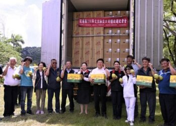 花蓮文旦柚出口啟運  沃爾瑪直通零售  結合國際布局、品牌行銷三箭齊發