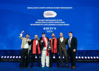 埃及 KHUFU’S 在 MIDDLE EAST & NORTH AFRICA’S 50 BEST RESTAURANTS 2026 中獲選為 NO.1 餐廳