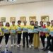 里港載興社區展鄉土畫作 《磚仔地采風輯》用繪本留住鄉愁與記憶