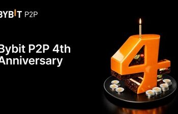 Bybit P2P交易平臺迎來四周年慶，特設價值10萬個泰達幣的獎金池
