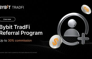 Bybit TradFi推薦計劃上線:邀請好友,賺取高達30%獎勵