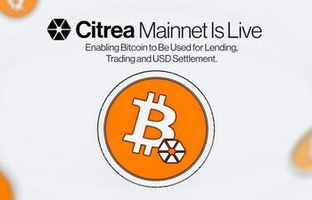 Citrea 推出主網 － 使比特幣可用於借貸、交易和美元結算