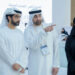 Salem bin Abdulrahman Al Qasimi 參觀 GITEX Global 2025 的沙迦政府展覽館