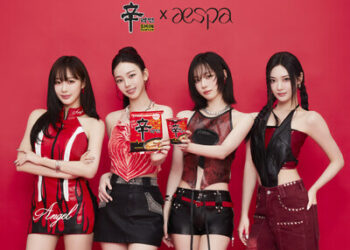 農心發佈由aespa出演的辛拉麵全球廣告片