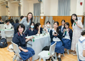 咖啡渣變身環保辟味包 150學生參與循環再用工作坊