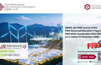 支持未來城市發展：香港理工大學推出免費高級進修課程，聚焦可持續城市建設