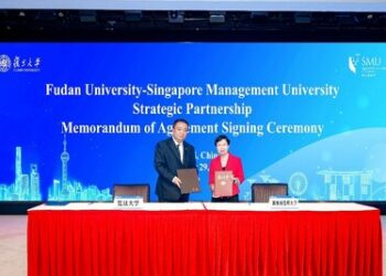 復旦大學與新加坡管理大學達成戰略合作，共促數字時代社會進步