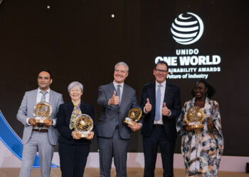 UNIDO 於利雅得公佈首屆 ONE World 可持續發展獎得主