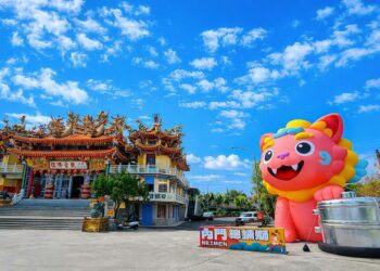 辦桌文化遇上萌獅新地標　內門打造春節走春飲食觀光路線