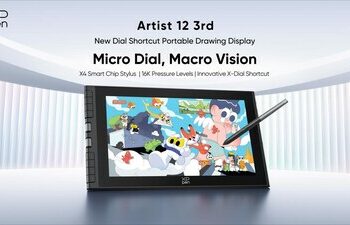 XPPen發佈全新Artist 12第三代手繪屏：搭載X-Dial快捷鍵與升級版X4智能芯片手繪筆