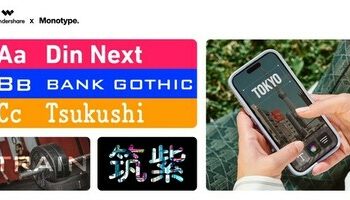 蒙納與 Wondershare 聯手，200 款經典字體登陸 Filmora，釋放創意無限可能