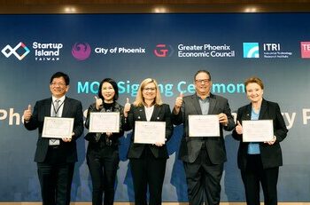 國發會x鳳凰城創新連線！深化雙邊人工智慧、半導體與醫療新創跨國合作