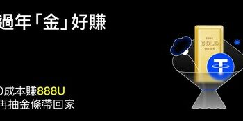 BingX 新春含「金」量最高活動開跑！豪撒百萬紅包、100% 中獎再抽實體金條