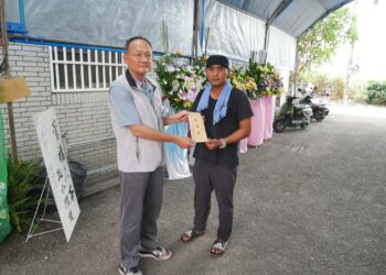 陸軍上士父親辭世 蔡銘正關懷遺眷