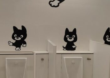 JR九州「くろちゃん」萌翻大分車站　廁所變身打卡景點