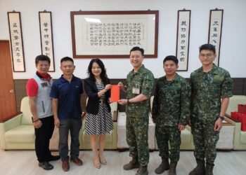 欣樂食品公司慰訪高雄市、屏東縣後備指揮部