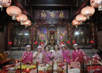 彭雅倫參與北竿上惠林女帥宮聖誕儀式，深入馬祖女神信仰