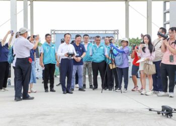 嘉義縣財稅局全國首創無人機國產軟硬體去紅色鏈查核稅籍