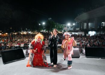 「我們生活節」鐵獅玉玲瓏登台演出  千人齊聚體育館「笑嗨嗨」