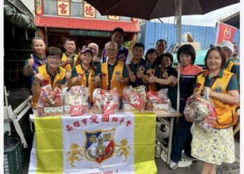 【平安七月關懷街友食物捐贈.方舟就業協會攜手愛國獅子會】