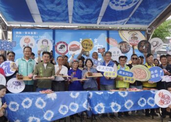 屏東好客米食節熱力登場 千人打粄、千盤美食飄香屏東公園