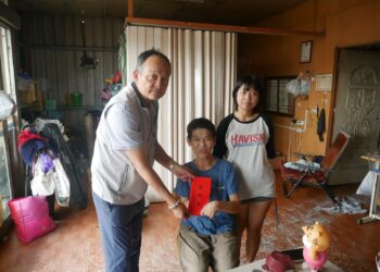 空軍士兵家境貧困 屏東軍友站溫馨關懷