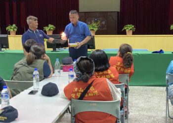 內埔警分局舉辦守望相助隊常年訓練，齊心協力守護治安、交通工作，真讚！