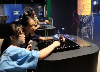 港和國小天文展示廳全新亮相 ~「銀河小學堂」打造寓教於樂的宇宙探索天地