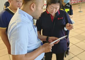 鐵警高雄分局、高雄市政府警察局左營分局聯合推廣識詐暨百斬車手宣導