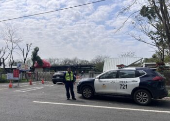內埔警應處228連假車潮（一）_六堆客家文化園區