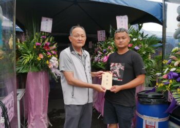 陸軍上士母親因病辭世 屏東軍人服務站弔唁慰問