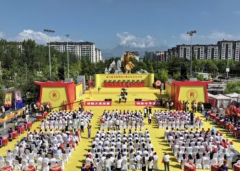 第七屆海峽兩岸大禹文化交流活動在四川北川舉行 兩岸同胞共尋文化根脈