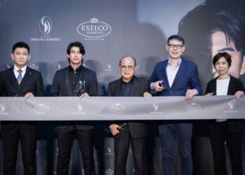 台灣隊長陳傑憲首度帥氣亮相代言珠寶品牌