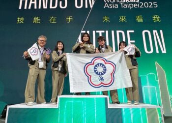 亞洲技能競賽，海青工商謝家蓁、中正高工薛湘嶧、三民家商校友蕭妤珊奪3金為國爭光