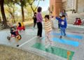小小行人闖關趣！新上國小幼兒園辦「過馬路大挑戰」  水泥車進校園　實境體驗扎根交通安全
