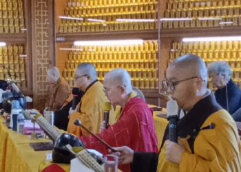 赤山巖梁皇寶懺法會圓滿落幕 總幹事林世雄感謝十方大德 祈願馬年吉祥、期盼來年再會