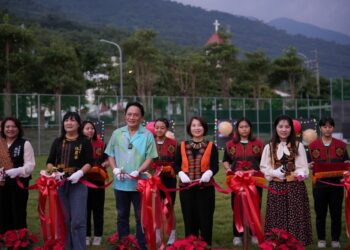 屏東來義高中射箭場啟用 迎接世界原住民族運動會