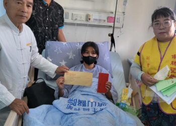 酒駕肇事重創低收身障家庭　多個慈善團體前往杉林探視送暖